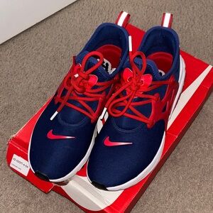 Nike Navy and Red Sneakers